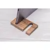 Держатель для мобільного гаджета з дерева ecoWalnut 45х80х10 мм