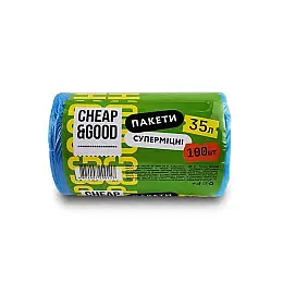 Пакети для сміття Cheap&Good 35 л 100 шт (9312)