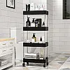 Етажерка A-PLUS 400SR 40х12,3х87,2 см Чорний