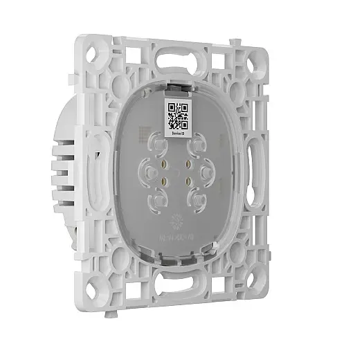 Реле для двухклавишного проходного выключателя Ajax LightCore 2-gang/2-way vertical