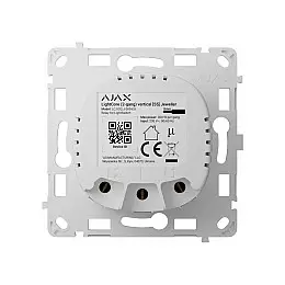 Реле для двухклавишного выключателя Ajax LightCore 2-gang vertical