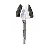 Щітка з дозатором для миття посуду UKC Dish Wand Scrub Drush 2в1 Сірий