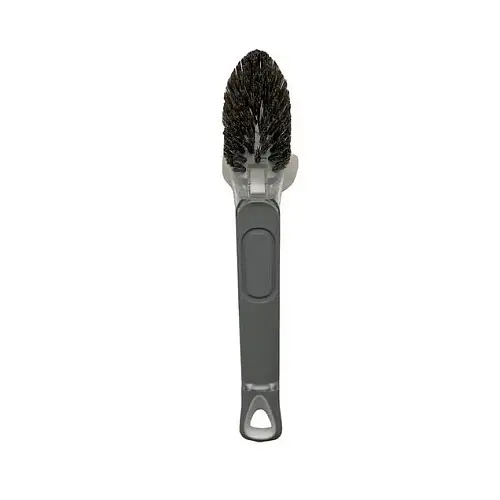 Щітка з дозатором для миття посуду UKC Dish Wand Scrub Drush 2в1 Сірий
