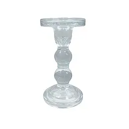 <p>Подсвечник стеклянний OLens 8030-373 h-15,5 см Доффін</p>