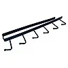 Вешалка навесная Stenson 00406 26,5x7 см Черный