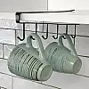 Вешалка навесная Stenson 00406 26,5x7 см Черный