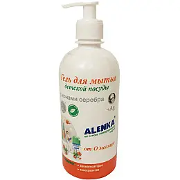Гель для миття посуду Alenka з іонами срібла 500 г (90898253)