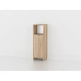 Пенал з полицею та дверцятами Forte Wilmer 950x300x300 Дуб сонома