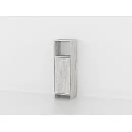 Пенал з полицею та дверцятами Forte Wilmer 950x300x300 Бетон