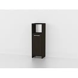 Пенал з полицею та дверцятами Forte Wilmer 950x300x300 Венге магія