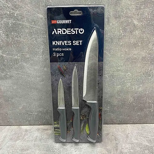 Набір ножів 3 предмета Ardesto Gemini Gourmet AR2103GR
