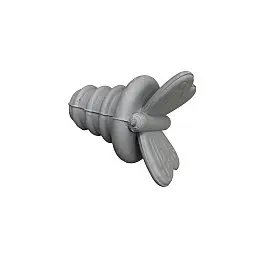 Пробка силиконовая для бутылки Butterfly Stenson 50808 серый