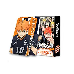 Набір карток Bioworld Волейбол Haikyuu!!! 92 шт Різнокольоровий (26150)