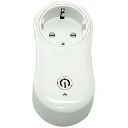 Умна розетка з Wi-Fi управлінням Socket J2 White (45926)