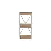 Этажерка Ferrum-decor Конект 73x34x28 см Дуб Сан-Марино (XK00260)
