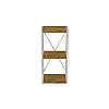 Этажерка Ferrum-decor Конект 73x34x28 см Дуб Артизан (XK00261)