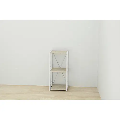 Этажерка Ferrum-decor Конект 73x34x28 см Дуб сонома (XK00262)