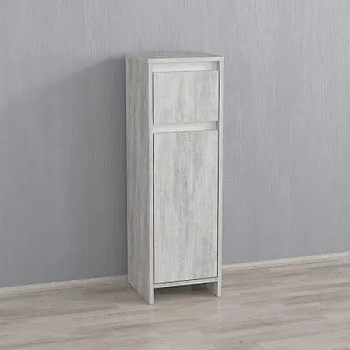 Пенал Forte з шухлядою та дверцятами Forte Wilmer 2 950x300x300 Бетон