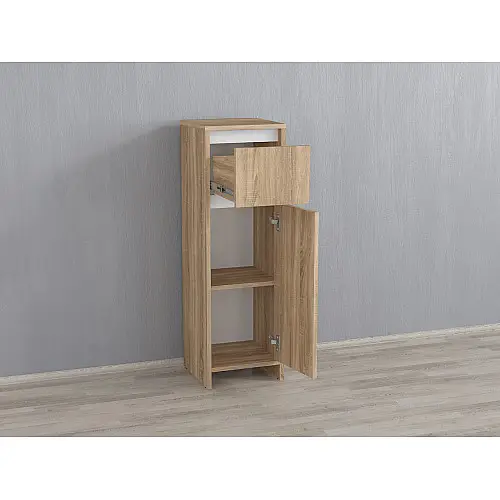 Пенал Forte з шухлядою та дверцятами Forte Wilmer 2 950x300x300 Дуб Сонома