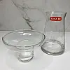 Подсвечник стеклянный со съемным стаканом для декорирования 14,5 см Bona Di 527-С13