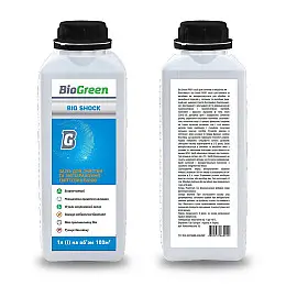 Засіб для очищення та дезінфекції сміттєвих баків Bio Shock 1л BIO Green