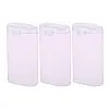 Кейс пластиковый для двух аккумуляторов 18650 White (a043-hbr)