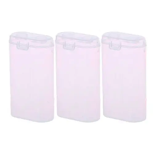 Кейс пластиковый для двух аккумуляторов 18650 White (a043-hbr)
