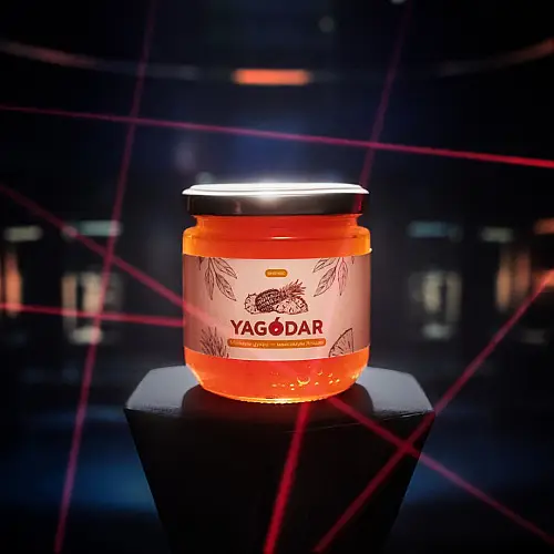 Джем з низьким вмістом цукру YAGODAR Ананас 210 г (2206922788)