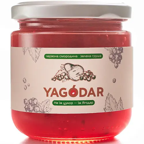 Набір джемів YAGODAR Асорті смаків 4 шт (2214392021)