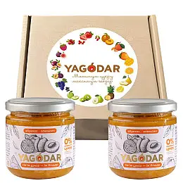 Джемы без сахара YAGODAR Абрикос с апельсином 2 шт (2345343670)