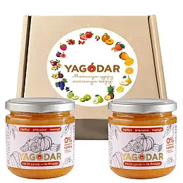 Джемы без цукру YAGODAR Гарбузові з апельсином та корицею 2 шт (2345343671)