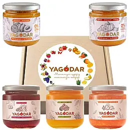 Подарковий набір YAGODAR Апельсиновий 5 шт (2346927998)