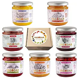 Джемы без сахара YAGODAR 7 шт (2346928003)