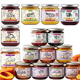 Ассорти джемов YAGODAR 15 шт (2346928004)