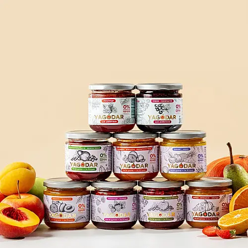 Асорті джемів YAGODAR 15 шт (2346928004)