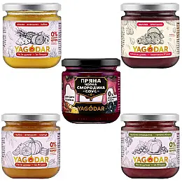 Джемы та соуси з прянощами YAGODAR 5 шт (2443956428)