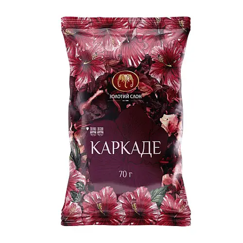 Чай Каркаде Золотий Слон 70 г 4820186121254