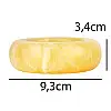 Пепельниця настільна No Brand 9,3х9,3х3,4 см Пісочний (27832)