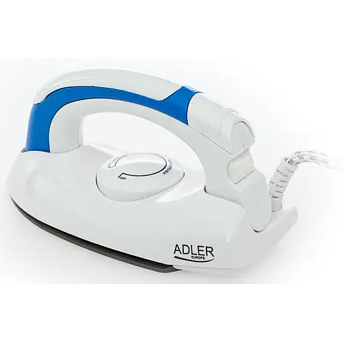 Утюг дорожный Adler AD 5015, белый с синим