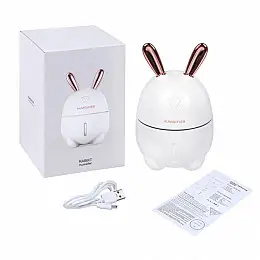 Увлажнювач повітря та нічник Humidifier 4615 2в1 Білий