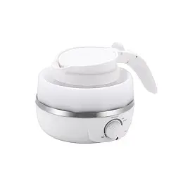 Універсальний електричний складний чайник BSM Electric Kettle 0.6 л Білий