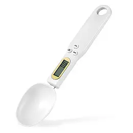 Кухонная мерная ложка - весы электронная UChef DSS-01 LCD экран до 500 г Белый