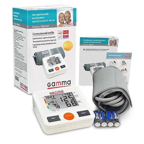Тонометр автоматический Gamma Optima CO001293