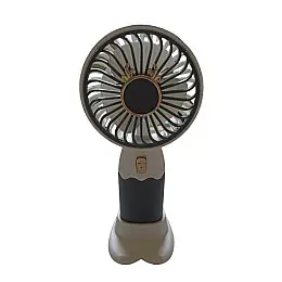 Вентилятор ручной аккумуляторный Mini Fan ZB088C USB Серо-белый