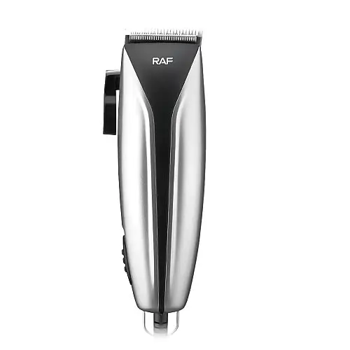 Машинка для стрижки волос RAF R.415 від мережі 220В 7W Silver-Black