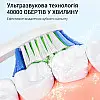 Электрическая зубная щетка с футляром Bitvae D2 6 насадок White