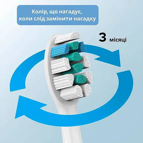 Насадки для зубної щітки Bitvae S2/S3/P80 4 шт Білий