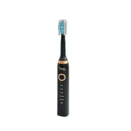 Електрична зубна щітка Shuke SK-601 з змінними насадками Чорний (30151411А)