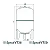Расширительный бак Sprut VT 50 7910