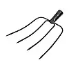 Вилы господарські MASTERTOOL чотирирогі 210х300 мм 14-6235